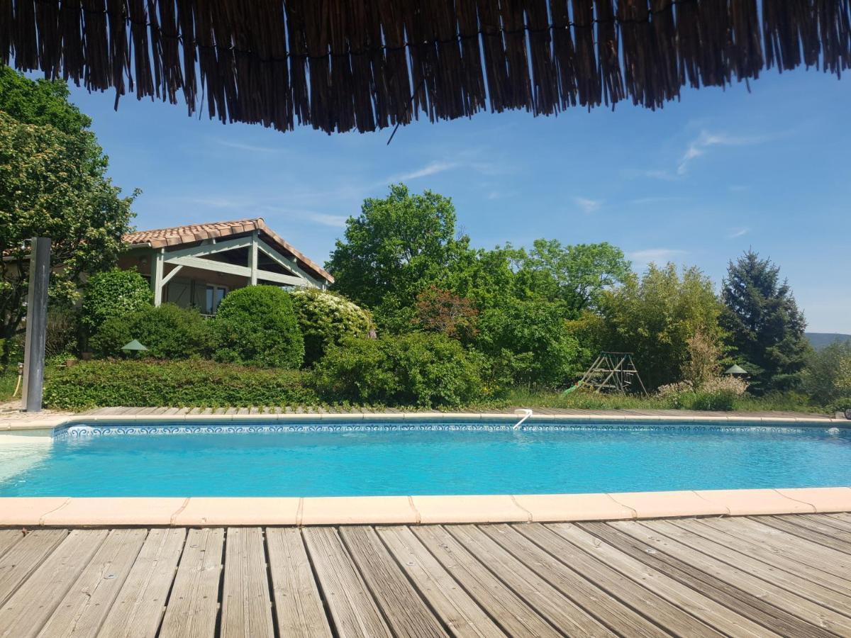 Le Clos Des Mimosas Saint-Andeol-de-Vals Luaran gambar